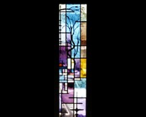 Contemporary Sculpted Stained Glass ©Cain Art Glass 2016, All Rights Reserved