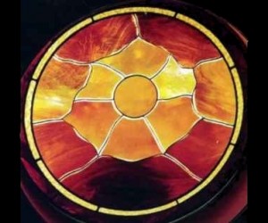 Stained Glass Sun - Richmond, VA ©Cain Art Glass 2016, All Rights Reserved